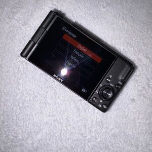 SONY ZV-1F Digital Camera W/ Case and Tripod